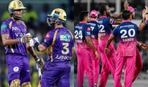 Rajasthan Royals vs Kolkata Knight Riders Match Scorecard