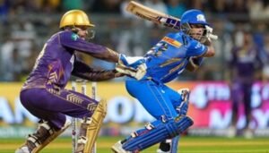 Mumbai Indians vs Kolkata Knight Riders Timeline